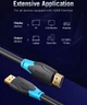 Кабель Vention HDMI to HDMI M - M 8м V2.0 4K 60Гц PVC Black (AACBK) - изображение 6