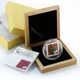 Монета Рождественский подарок Season's greetings 5 долларов 2009 год серебро в капсуле и футляре с сертификатом . - изображение 1