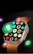 Смарт часы Smart Watch ULTRA MAX 9-49 мм AMOLED спортивные режимы, здоровье, 2х ядерный процессор Black - изображение 8