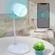 Настольная лампа 3в1 UTM L4 Wireless Charger беспроводная зарядка для телефона + bluethooth колонка Белая - изображение 5