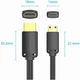 HDMI-кабель Vention M - micro M 1.5 м V2.0 4K 60Hz 18Gbps для передачи видео и аудио (3A8E53AE03BB) - изображение 3