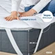 Наматрасник Lux стеганый с резинками по углам 120*200 (8-29651) TM IDEIA - изображение 3