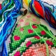 Вишивальна подушка «Три гноми» 40×40&nbsp;см, «Чарівниця», V-423 - зображення 3