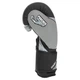 Перчатки боксерские PU HARD TOUCH (размер 12oz, Черно-серебряный) (BO-7698_Черно-серебряный_12) - изображение 2