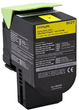 Toner Lexmark CX510 80C20Y0 Yellow - obraz 1