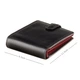 Кошелек мужской Visconti TR35 Atlantis c RFID (Black Red) - изображение 3
