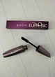 Туш для вій Бомбічні Вії Blackest black / Чорна Avon 10 мл (EUPHORIC Featherlight False Last MASCARA) (Об'єм і довжина) - зображення 2