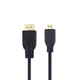 Кабель micro HDMI-HDMI для Raspberry Pi 5 та 4, HDMI v2.0, 4k, 1.5 метра, чорний - зображення 2