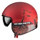 Мотошлем MT Helmets Le Mans 2 SV Cafe Racer B5 Matt Red XL - изображение 2