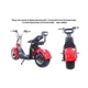 Электроскутер Citycoco Long 1500W 60V12Ah Red Красный - изображение 9