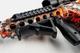 Детский игрушечный автомат на орбизах Орбиган M4A1 Серо-оранжевый стреляет гидрогелевыми пулями Гель бластер аккумуляторный + 500 орбизов - изображение 7