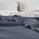 Покривало La Modno Pike Stonewashed 220x240 Anthracite (100% бавовна) (200368) - изображение 4