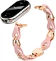 Ремешок ArmorStandart Chain Wristband для Xiaomi Mi Band 9/8 Pink (ARM73964) - изображение 2