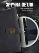 Подарочный блокнот записная книжка А5 недатированный в линейку планер на магнитной застежке и ручкой из эко кожи Черный (CNB-005) - изображение 3