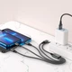 Кабель HOCO Combo 4-in-1 2Lightning+Type-C+Micro USB Super charging cable X76 |1M, 2A| - изображение 8