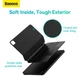 Клавіатура BASEUS Brilliance Original Keyboard Case Pro для iPad Pro 11"/10.9" (2018/2020/2021)/Pad Air4/Air5 (ARJK000213) Колір grey - изображение 8