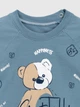 Костюм футболка+шорти для хлопчика Baby Show 863 68 см Блакитний - зображення 3