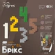 Конструктор Tigres Bricks Цифри 85 елементів (40008 Tigres) - зображення 3