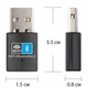 Двухдиапазонный внешний сетевой адаптер WiFi / Bluetooth с подключением USB 2.4 ГГц, 150 Мбит/с, черный "P" (87693392) - изображение 7