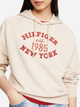 Худі оверсайз жіноче Tommy Hilfiger WW0WW42098-ACI XS Бежеве (8720636806396) - зображення 4