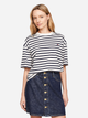 Koszulka damska oversize Tommy Hilfiger WW0WW42323-04R XS Biała (8720636809762) - obraz 1