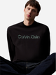 Світшот чоловічий Calvin Klein K10K113081-BEH M Чорний (8720109949155) - зображення 4