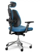 Офісне крісло Mealux Tempo Duo Blue (обивка блакитна однотонна/еко шкіра), Y-551 KBL Duo - зображення 3