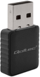 Adapter Wi-Fi Qoltec Ultra Fast Dual Band Mini Wireless USB Wi-Fi/Bluetooth Black (5901878569888) - obraz 3