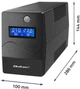 ИБП Qoltec Monolith 850VA 480W LCD (53979) - изображение 5