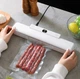 Автоматичний вакуумний пакувальник для продуктів / вакууматор Food Saver 240V з цифровим екраном, білий (87495545) - зображення 2