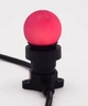Светодиодная лампа для уличной ретро гирлянды Белт-лайт, Е27, 3W, 220V, IP68, Красный - изображение 3