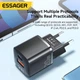 Сетевое зарядное устройство GaN 20W USB-A + USB-C Essager ES-CD32 черный - изображение 7
