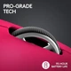 Мышь беспроводная Logitech G Pro X Superlight 2 Magenta (910-006797) - изображение 7