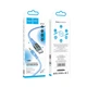 Кабель HOCO 3.5 mm to Type-C Transparent Discovery Edition Digital audio conversion cable UPA25 |1M| Колір Black - зображення 8