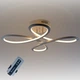 Стельова LED люстра, світлодіодний світильник Sunlight білий 096 YT - зображення 4