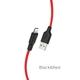 Кабель Hoco Lightning Silicone X21 Plus |2M, 2.4A| black-white - зображення 1