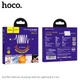 Кабель Hoco Lightning Silicone X21 Plus |2M, 2.4A| black-white - зображення 2