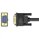 Кабель VGA 15M-15M, 1.5 м, з ферритами, чорний Vention - зображення 5