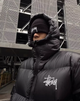 Шапка Stussy стусси вязаная в рубчик унисекс черный (AN)32824 - изображение 2