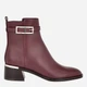 Женские ботильоны Calvin Klein 973717670 38.5 (8M) 25.5 см Бордовые (1159809153) - изображение 1