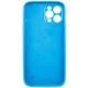 Чохол для смартфона Silicone Full Case AA Camera Protect for Apple iPhone 12 Pro 44,Light Blue (FullAAi12P-44) - изображение 2