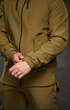 Мужской костюм Softshell утепленный куртка и штаны на флисе Intruder 0190 2XL Койот ( IN - 0190/02 E ) - изображение 8