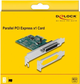 Adapter Delock PCI Express x1 - 1 x równoległy IEEE1284 (90412) - obraz 4