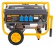 Бензиновый генератор Powermat PM-AGR-3000M2K 2.8/3 кВт 12/230 В 15 л на колесиках однофазный 4-х тактный с ручным запуском медная обмотка - изображение 6
