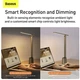 Лампа аккумуляторная складная BASEUS DGZG Smart Eye Series для чтения и работы|3000-6000K| grey - изображение 8