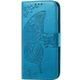 Чехол-книжка с рисунком UniCase Butterfly Pattern для Motorola Edge 50 Fusion - Blue - изображение 4