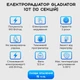 Электрорадиатор Gladiator 10Т (10 секций), стандарт 500/80 программатор 1000Вт - изображение 3