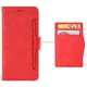 Чохол-книжка з кишеньками Deexe Wallet Stand для Motorola Moto G85 - Red - зображення 6