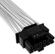 Kabel zasilający Corsair PSU 12+4 PCIe 5.0 12V 600W 0.5 m Grey (840006694526) - obraz 3