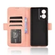 Чехол-книжка с кармашками Deexe Wallet Stand для Motorola Moto G85 - Pink - изображение 5
